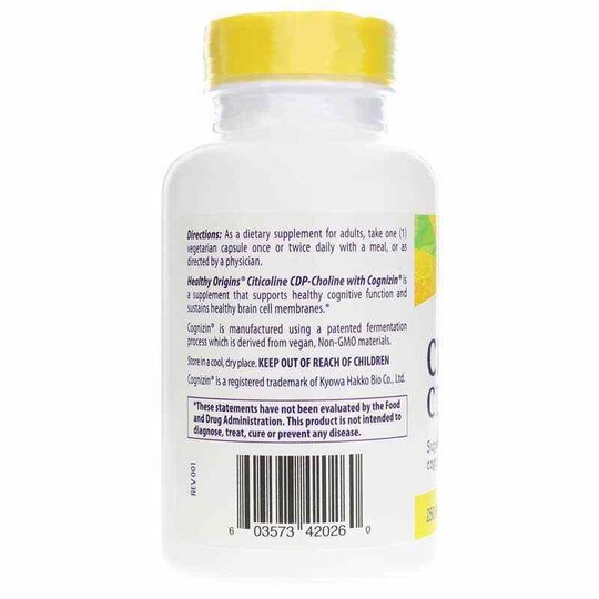 Cognizin Citicholine 250 Mg, HLO